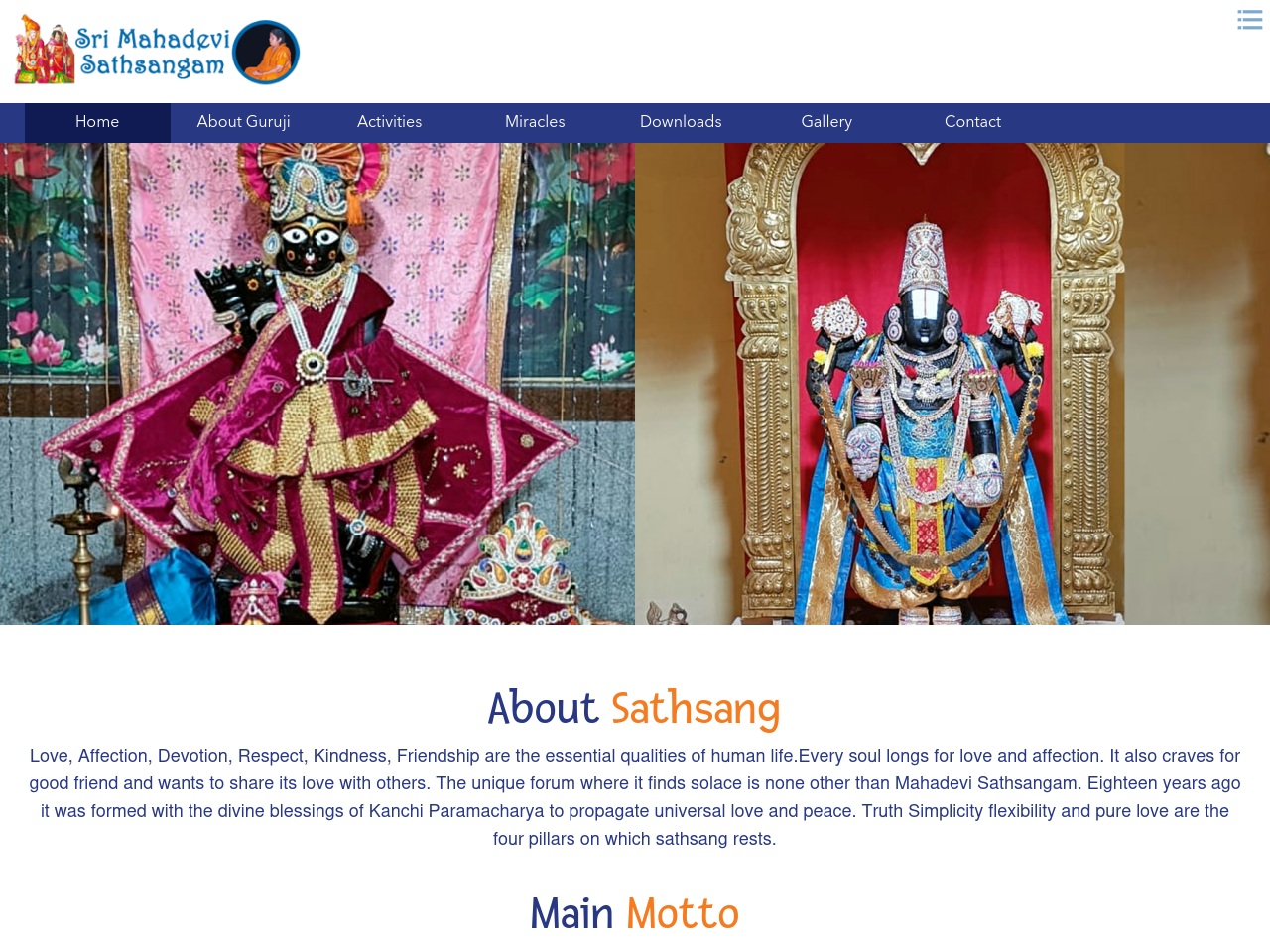 srimahadevisathsangam.com screenshot alt-text