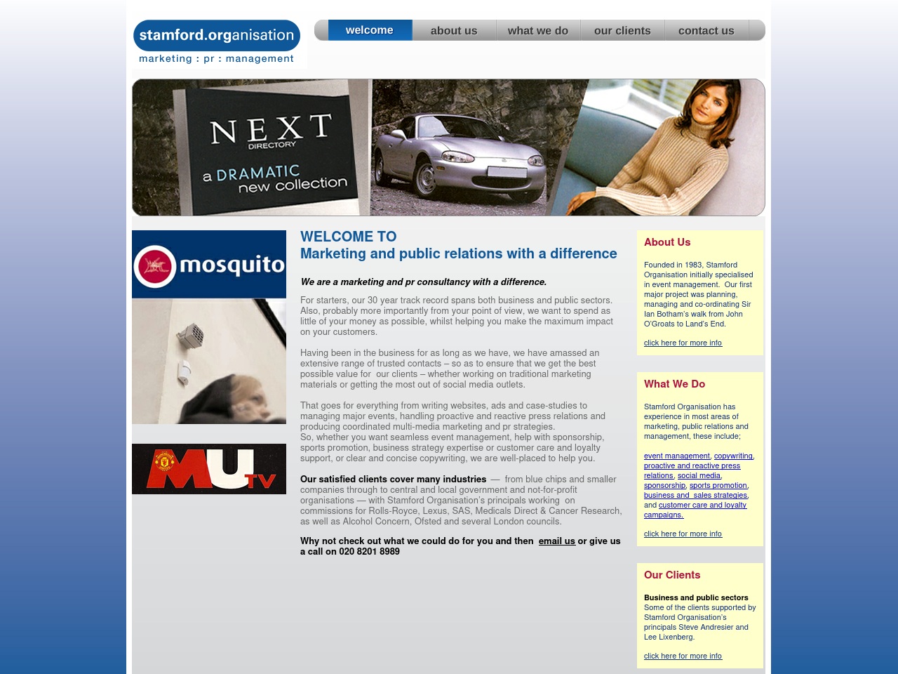 stamford.org screenshot alt-text