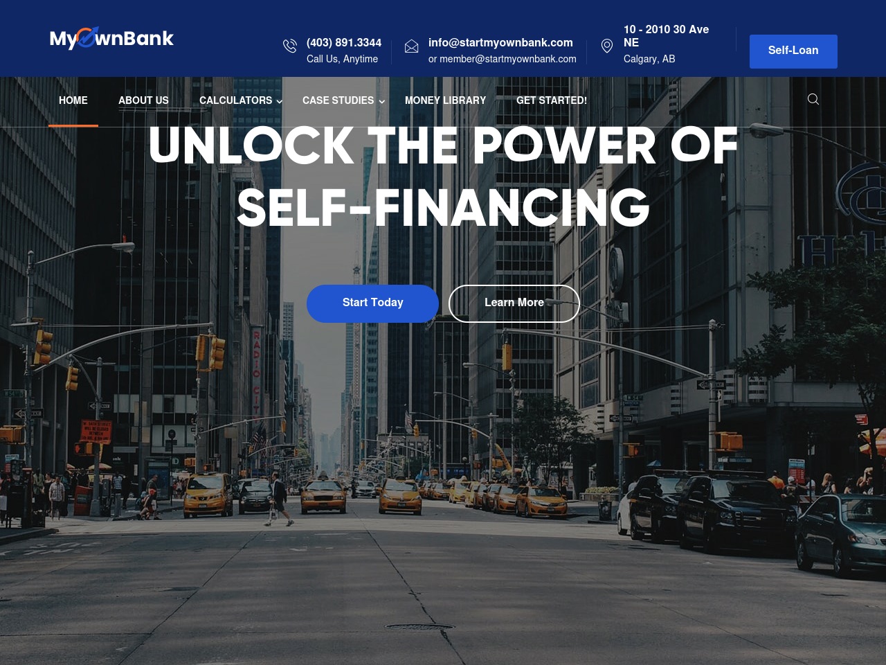startmyownbank.com screenshot alt-text