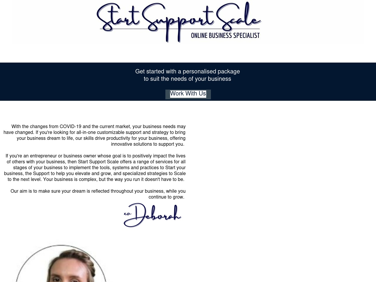 startsupportscale.com screenshot alt-text