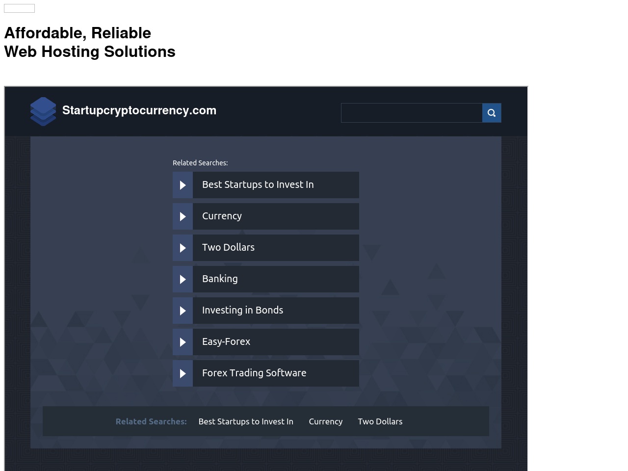 startupcryptocurrency.com screenshot alt-text