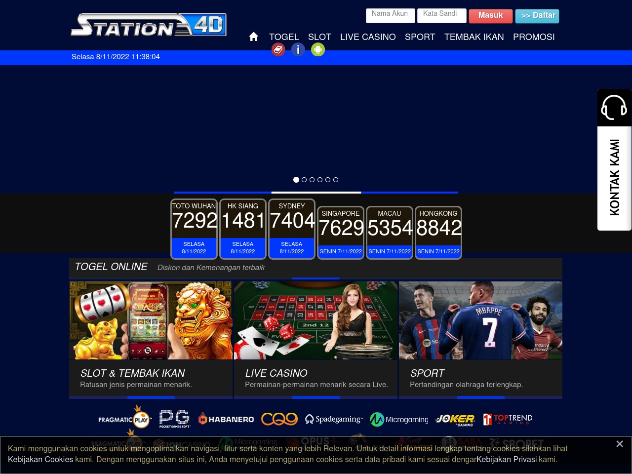 station4dlogin.com screenshot alt-text