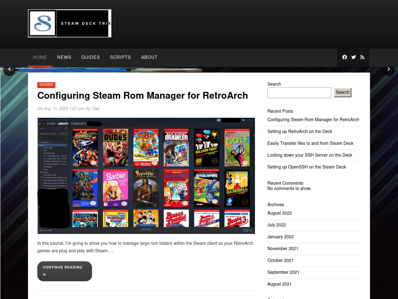 steamdecktrix.com screenshot alt-text