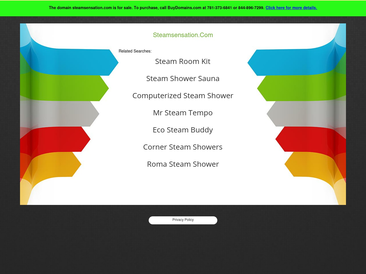 steamsensation.com screenshot alt-text