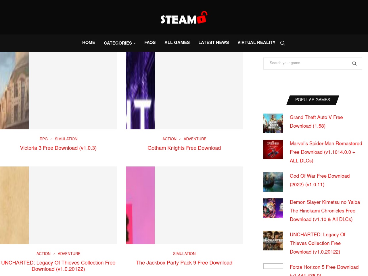 steamunlocked.pro screenshot alt-text