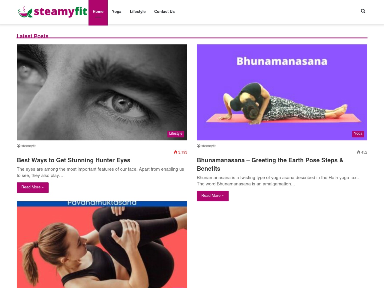 steamyfit.com screenshot alt-text
