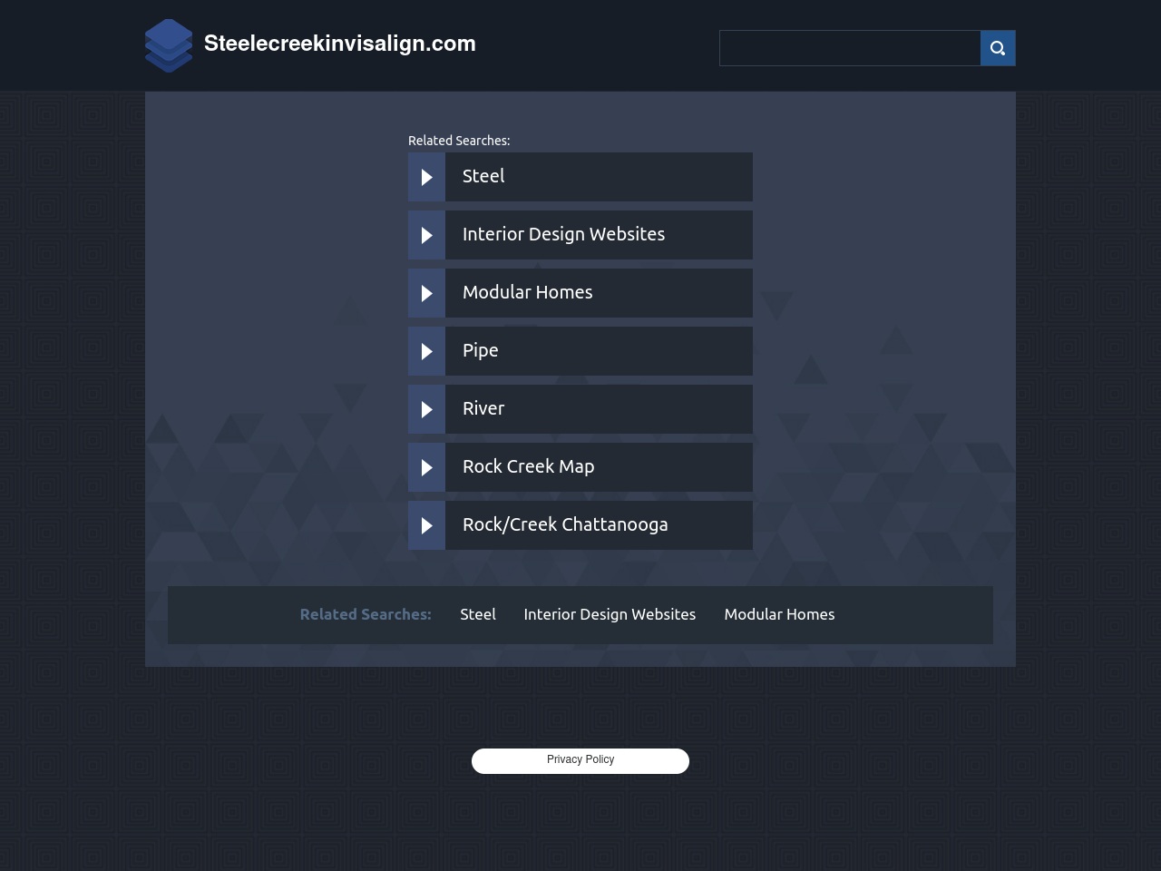 steelecreekinvisalign.com screenshot alt-text