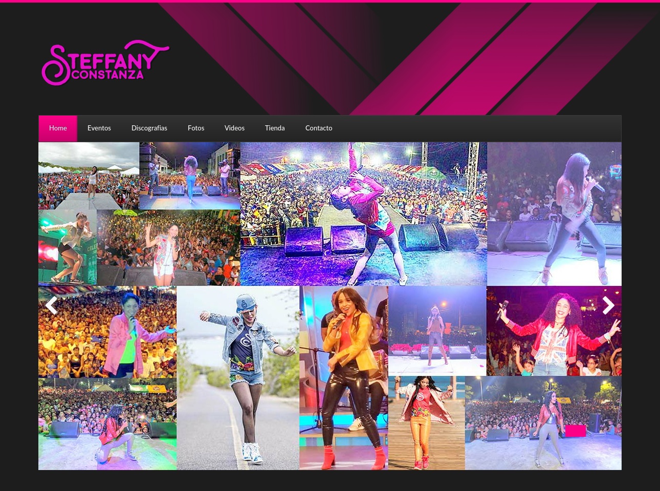 steffanyconstanzamusic.com screenshot alt-text