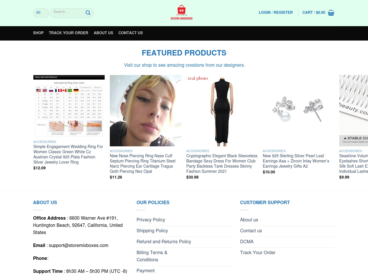 storemixboxes.com screenshot alt-text