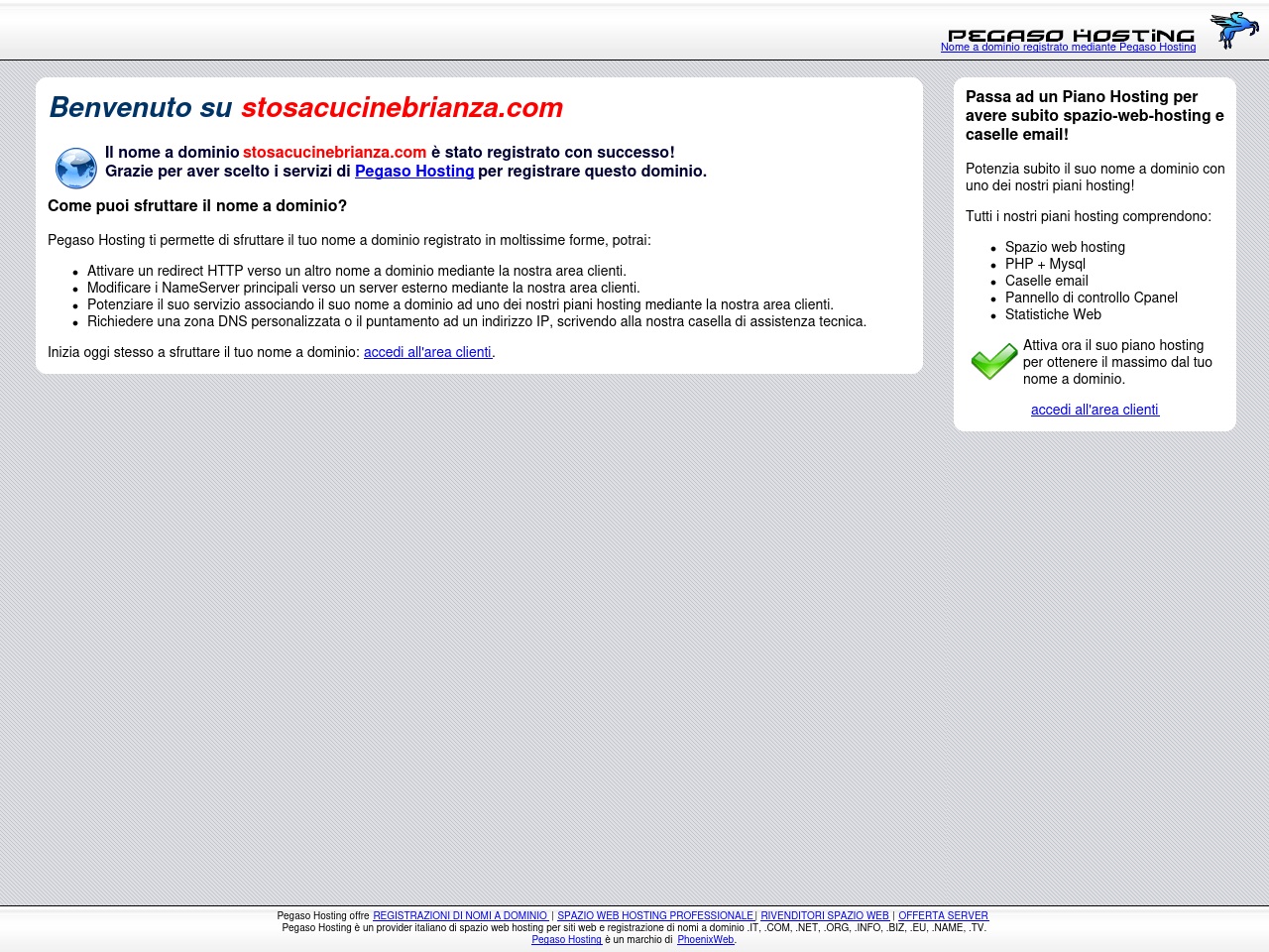 stosacucinebrianza.com screenshot alt-text