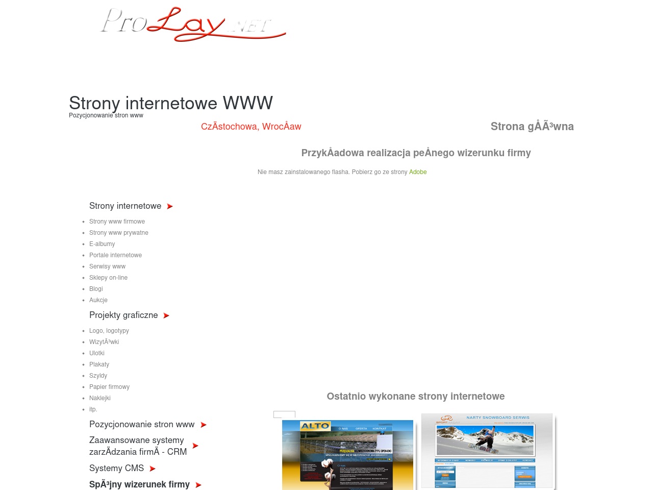 strony-internetowe-www.com screenshot alt-text