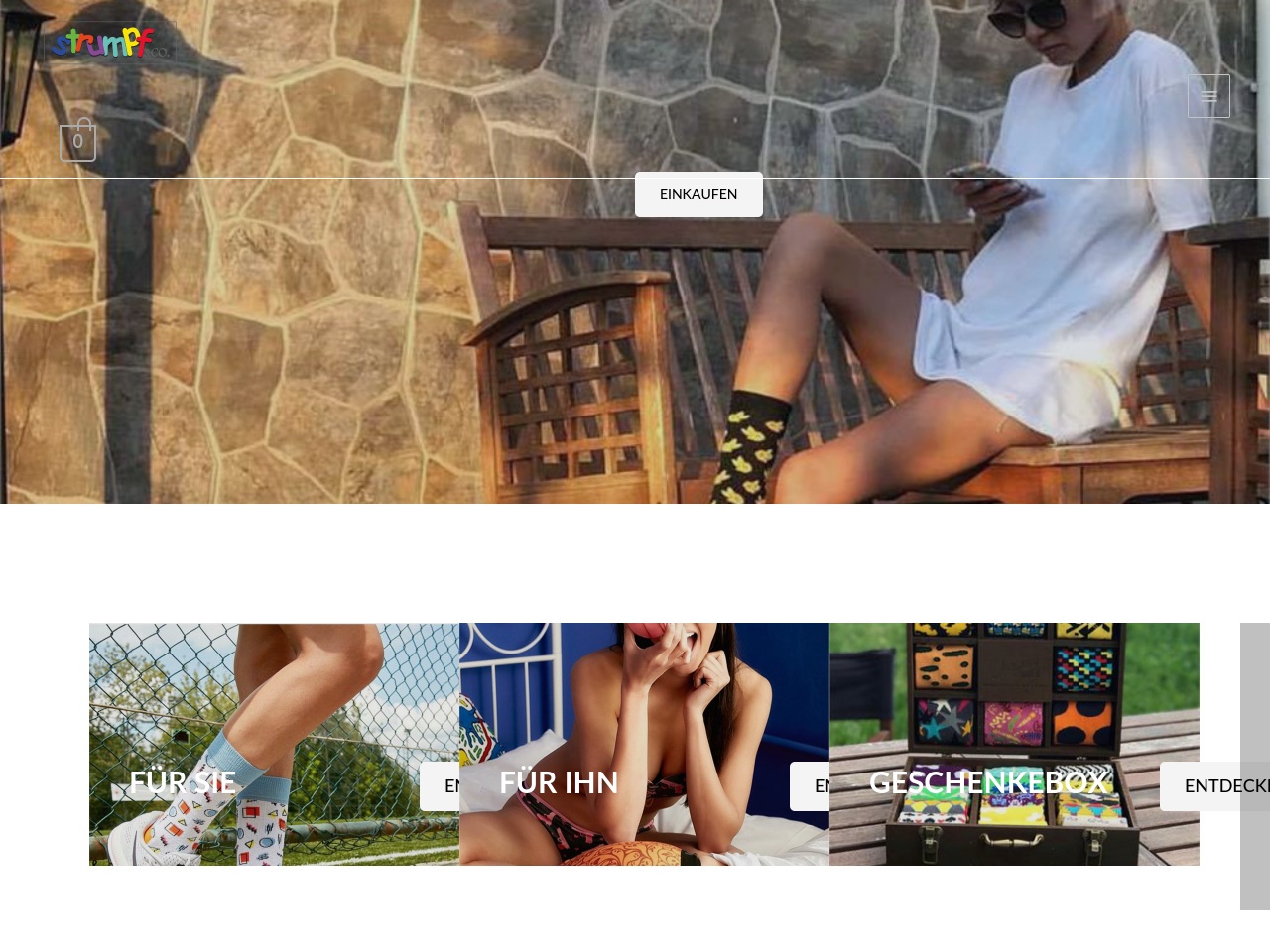strumpfundco.com screenshot alt-text