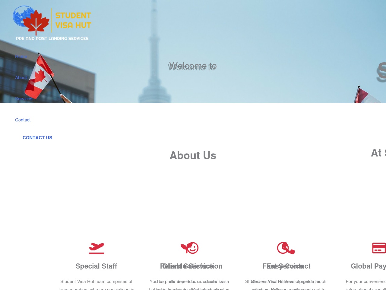 studentvisahut.com screenshot alt-text