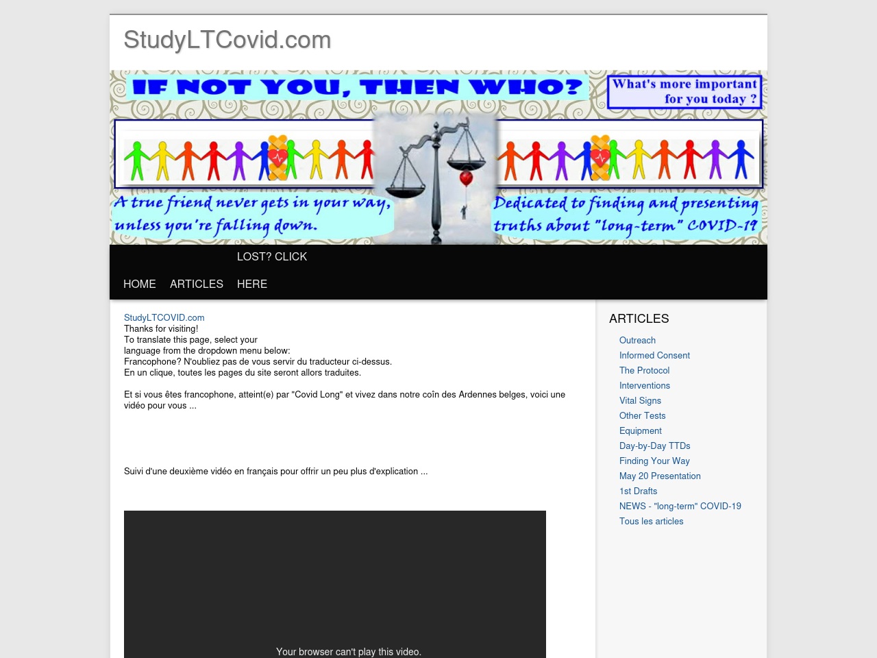 studyltcovid.com screenshot alt-text