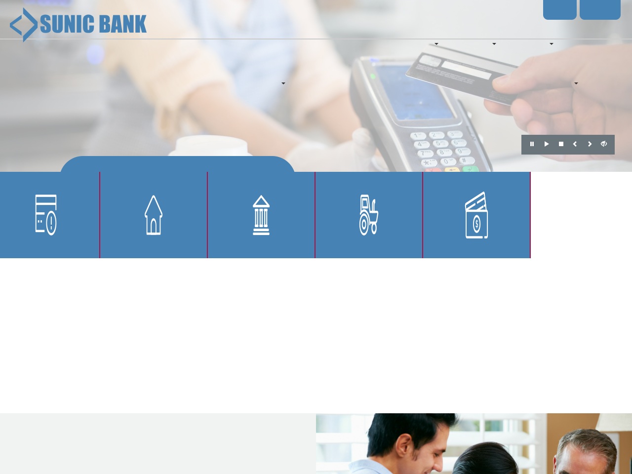 sunicbank.com screenshot alt-text
