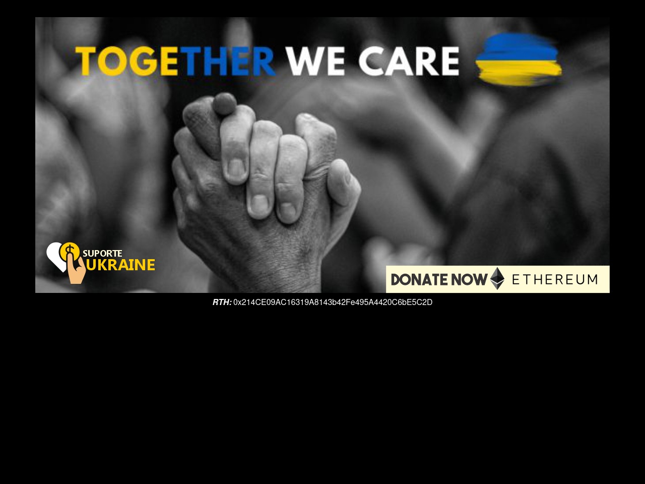 suporteukraine.online screenshot alt-text