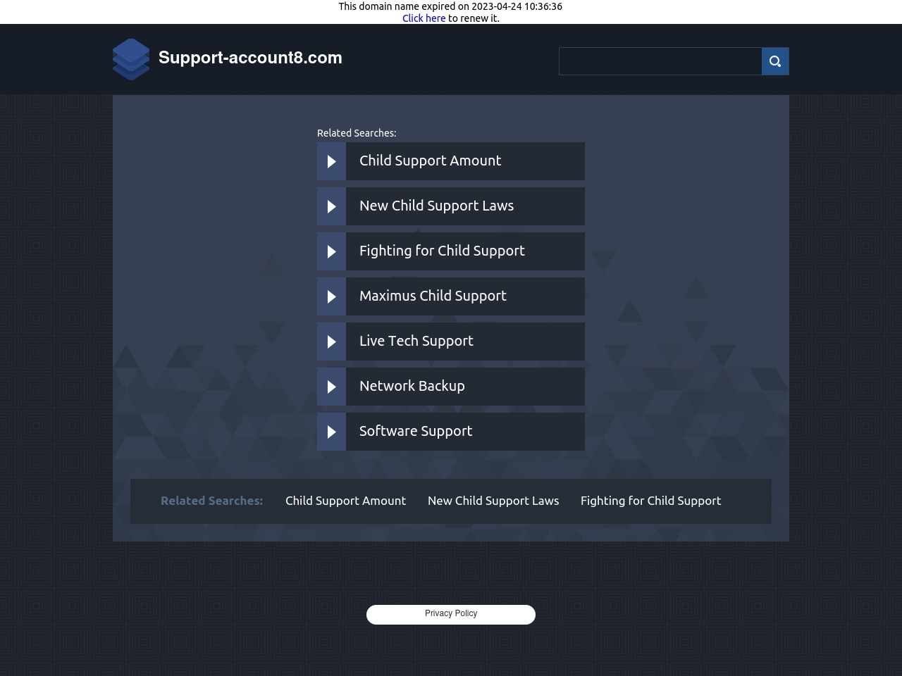 support-account8.com screenshot alt-text