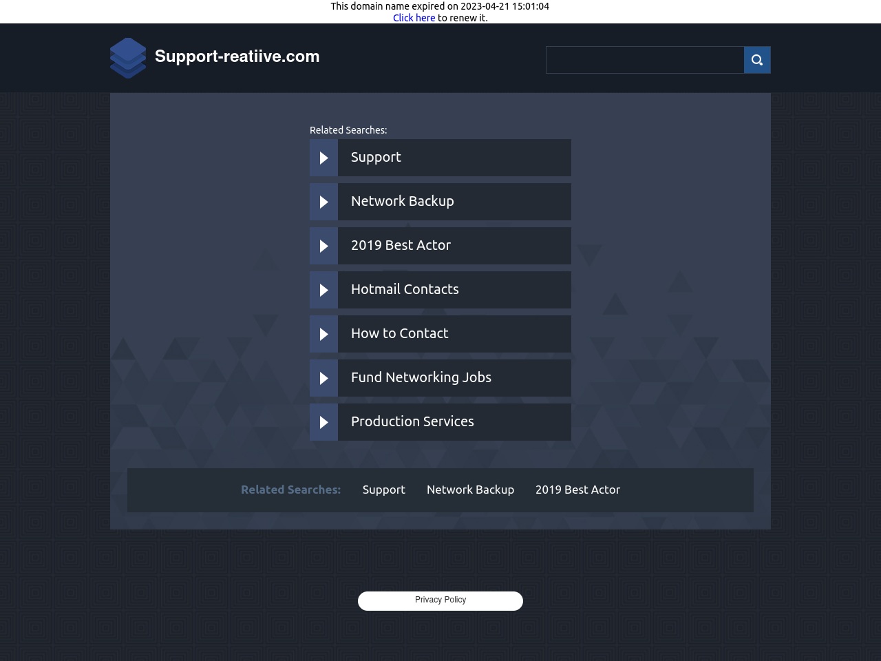 support-reatiive.com screenshot alt-text