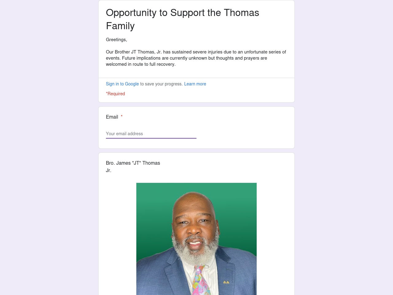 support4jt.org screenshot alt-text