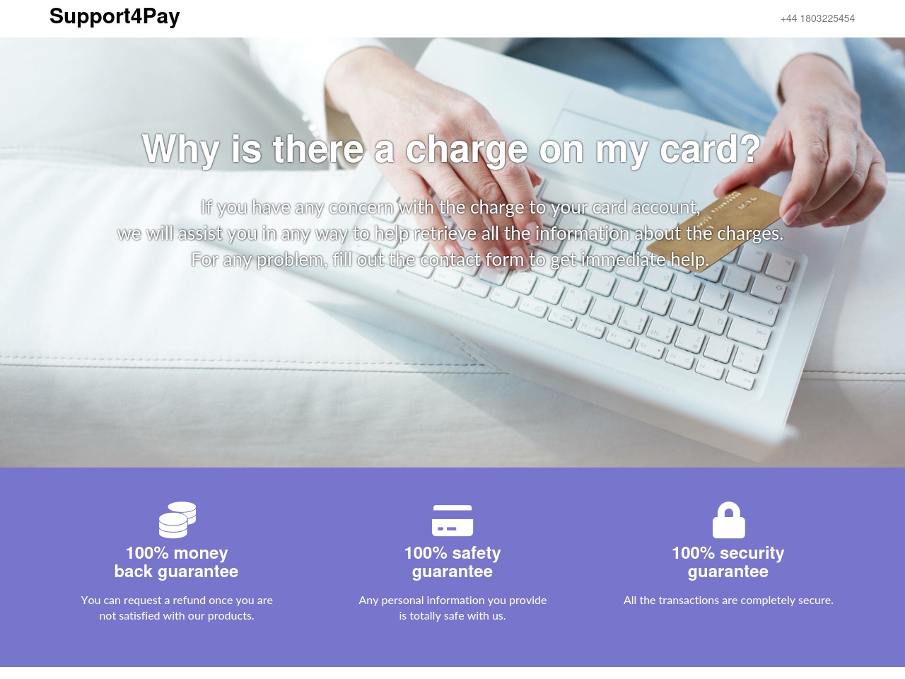 support4pay.info screenshot alt-text