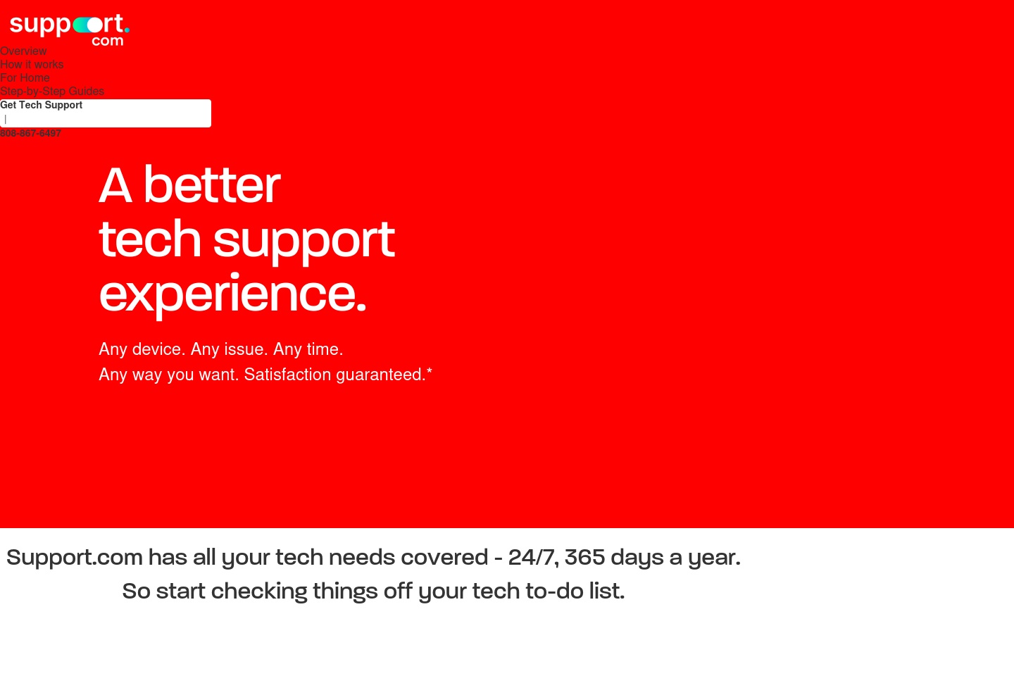 support.com screenshot alt-text