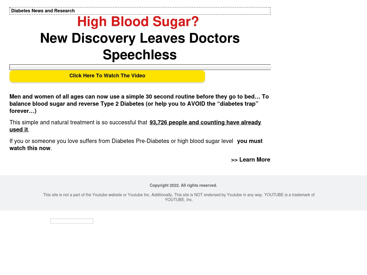 supportbloodsugar.com screenshot alt-text