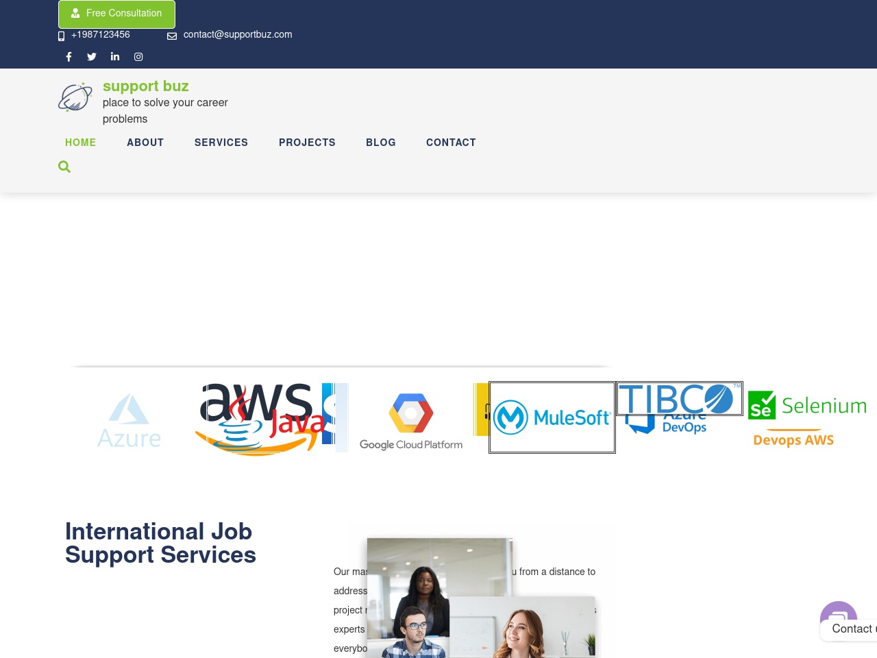 supportbuz.com screenshot alt-text