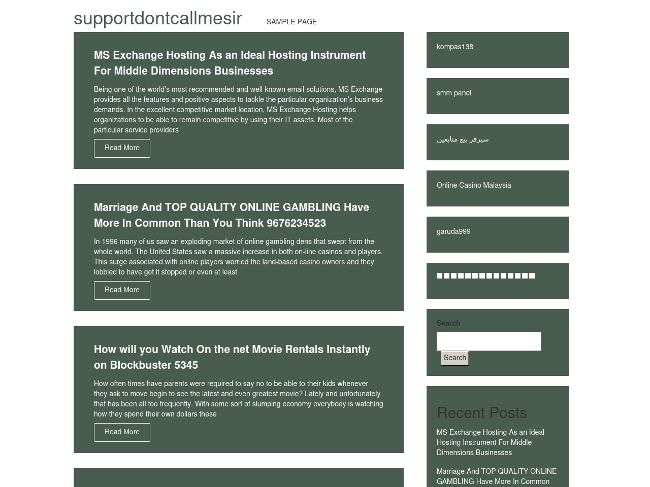 supportdontcallmesir.com screenshot alt-text