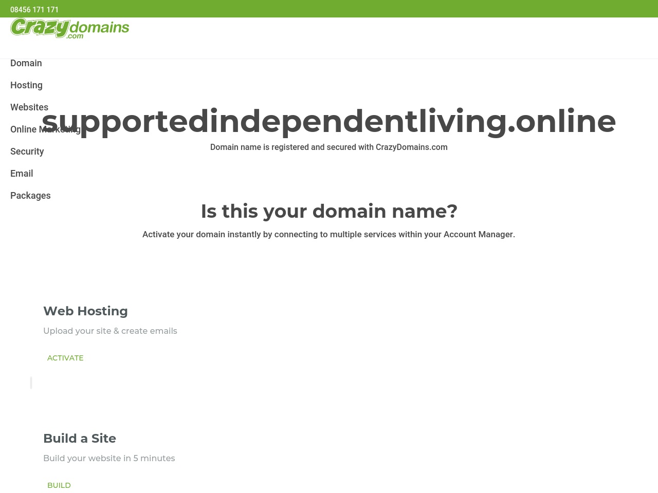 supportedindependentliving.online screenshot alt-text