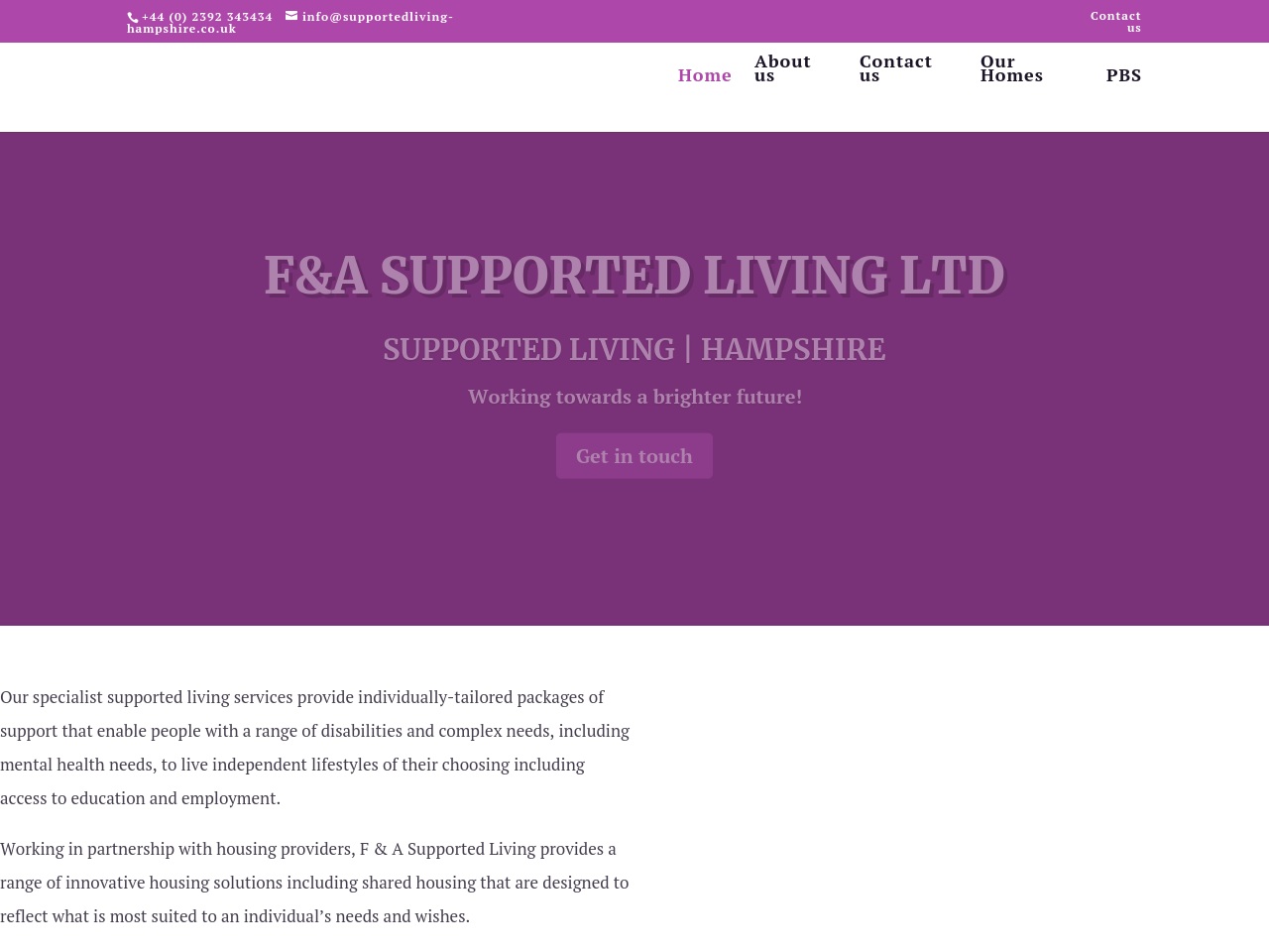 supportedliving-hampshire.com screenshot alt-text