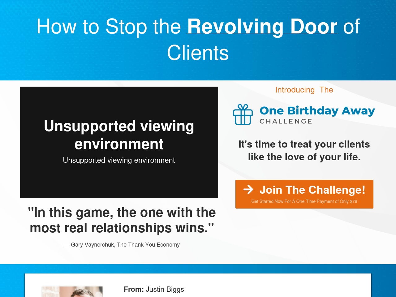 supporterbirthdays.com screenshot alt-text