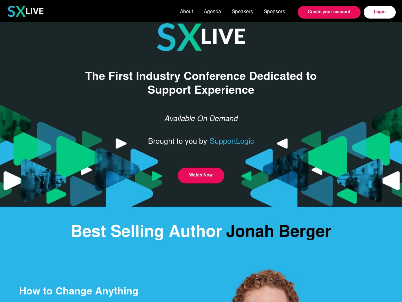 supportexperiencelive.com screenshot alt-text