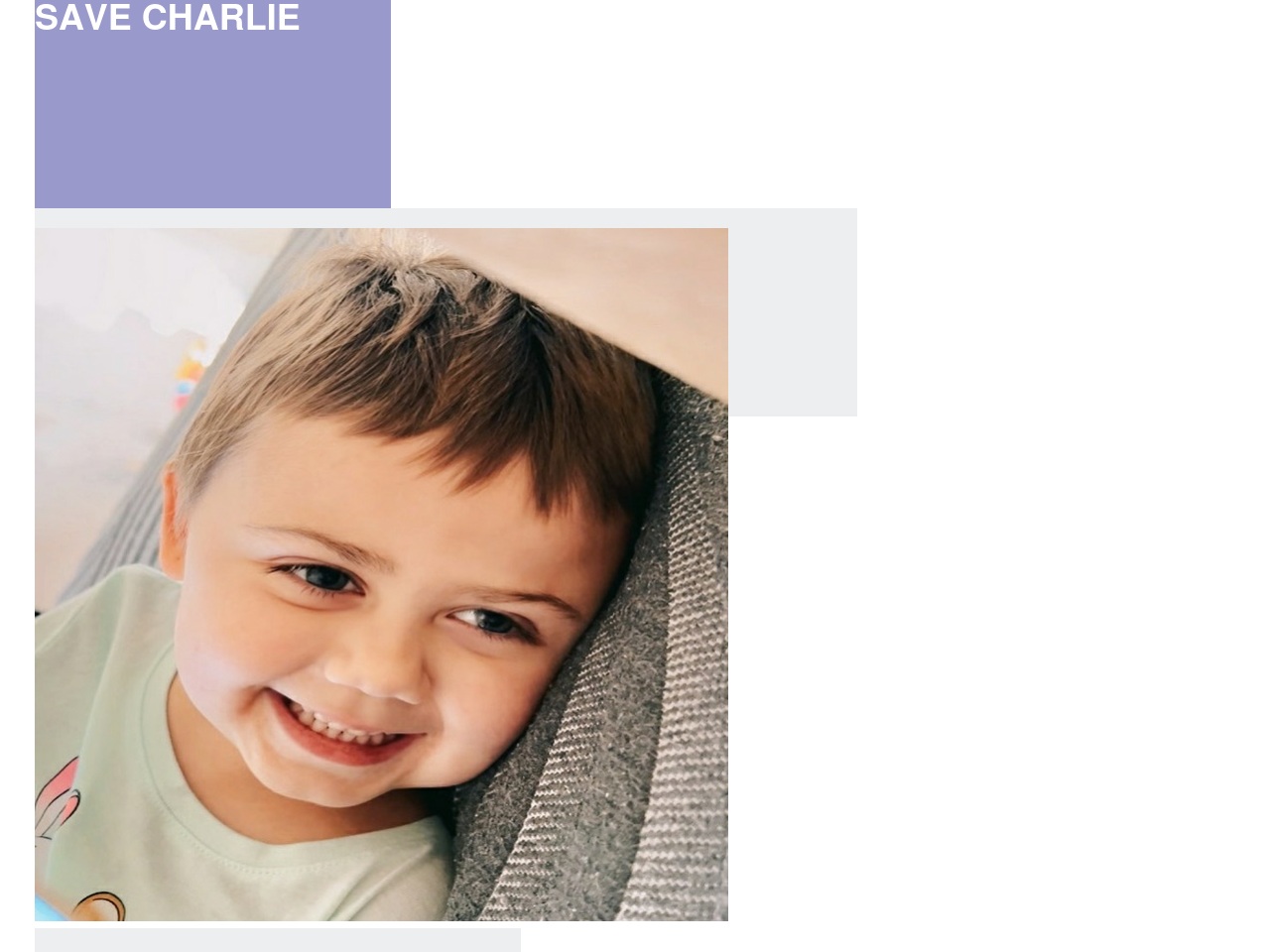 supportforcharlie.com screenshot alt-text