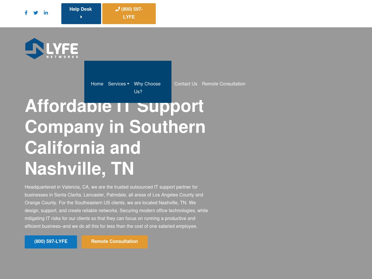 supportfornashville.com screenshot alt-text