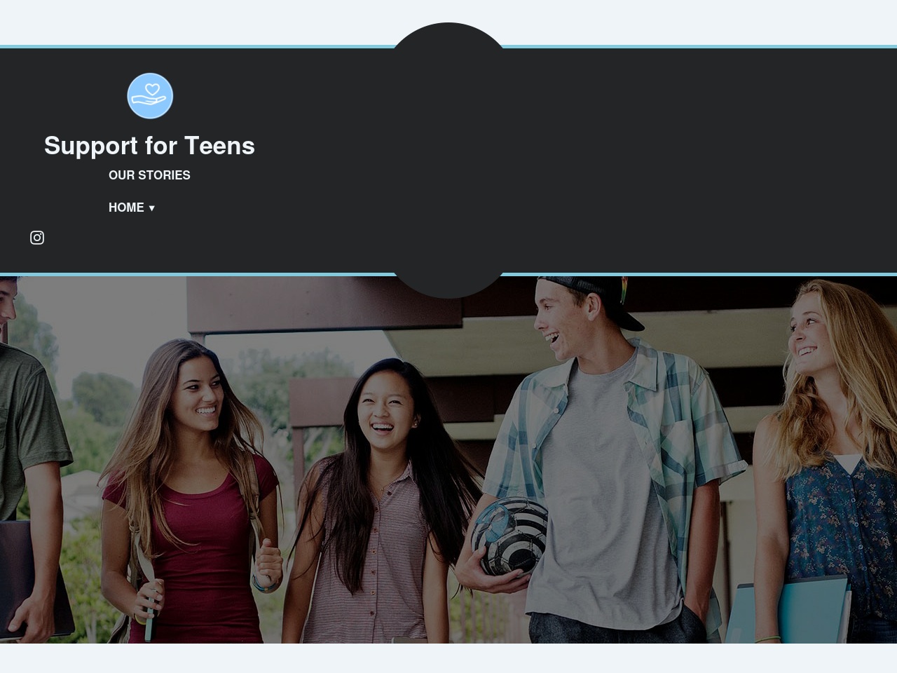 supportforteens.com screenshot alt-text