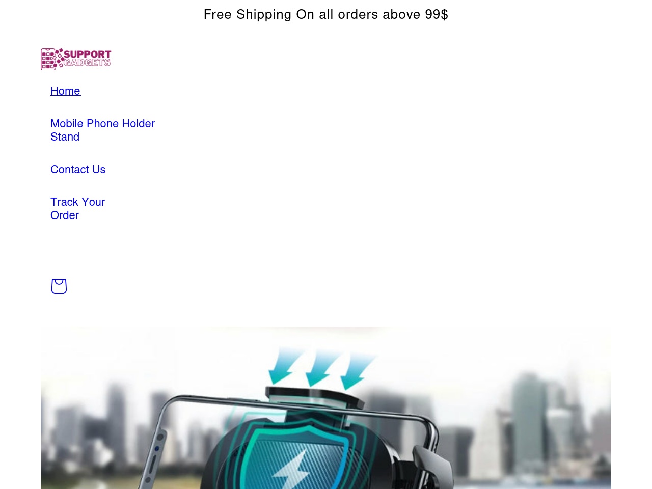 supportgadgetsshop.com screenshot alt-text
