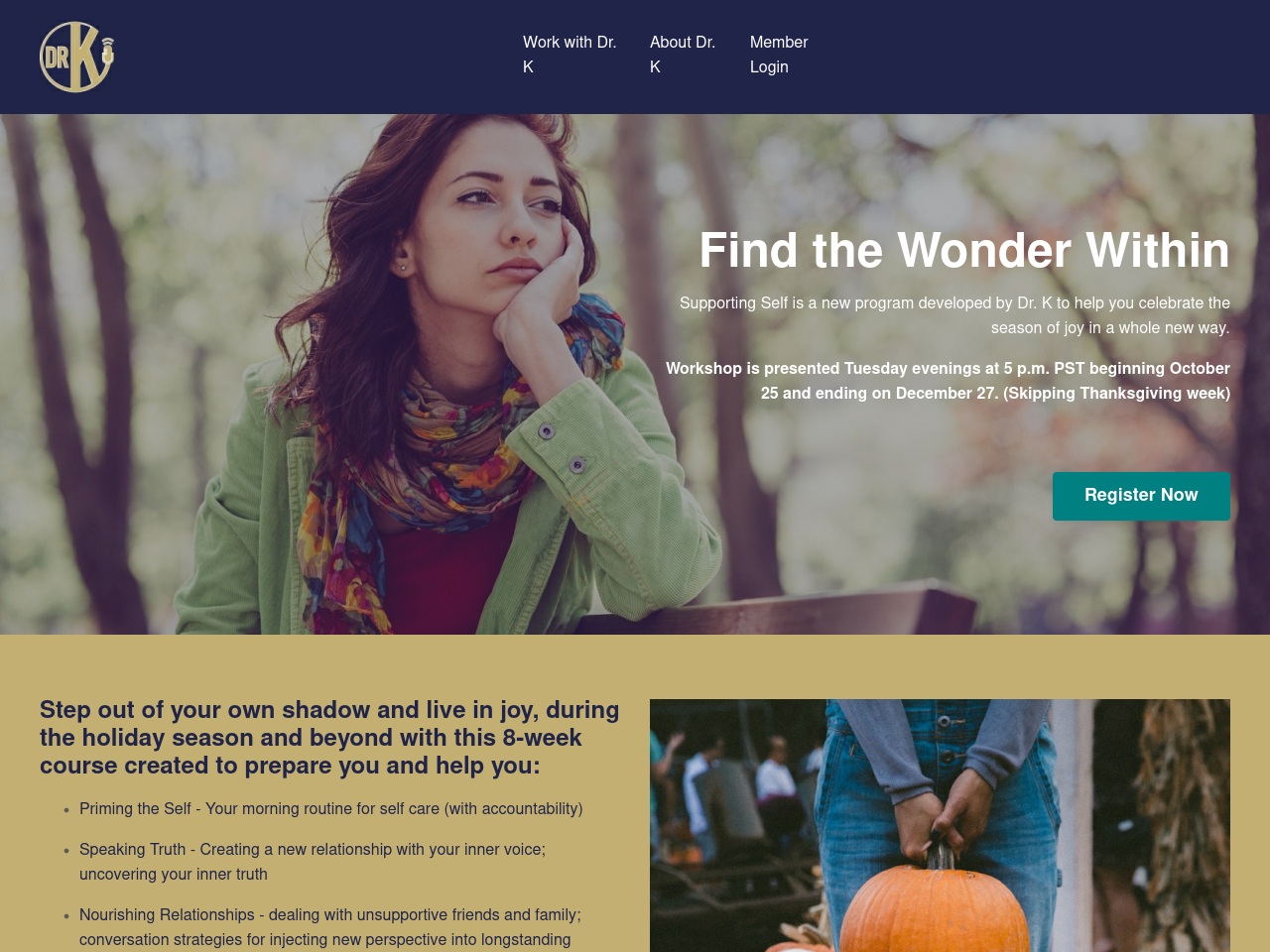 supportingself.com screenshot alt-text