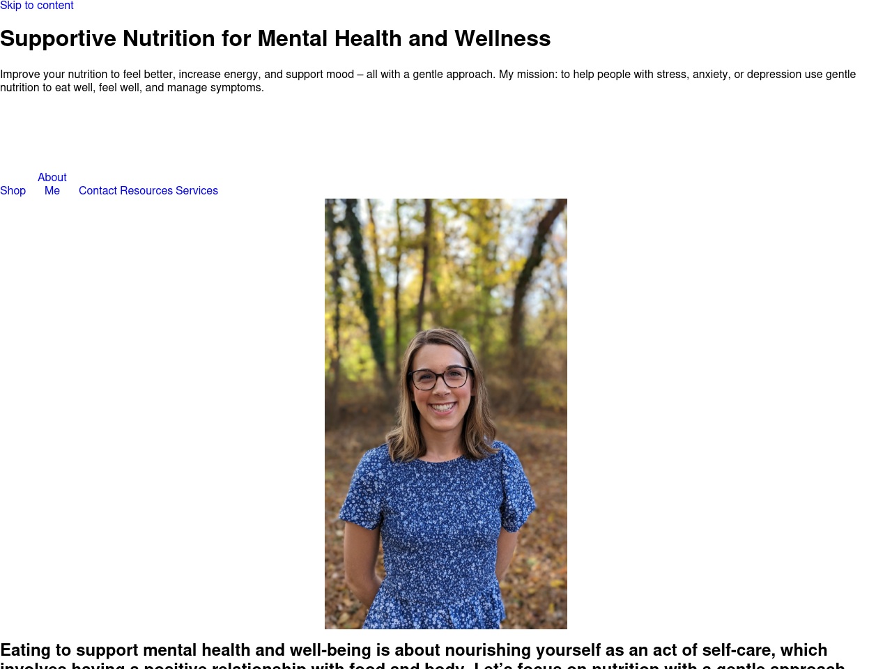 supportivedietitian.com screenshot alt-text