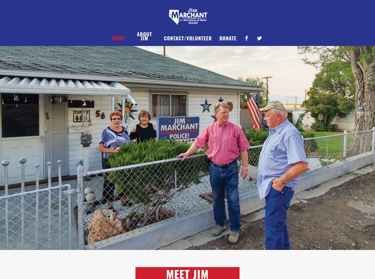 supportjimmarchant.com screenshot alt-text