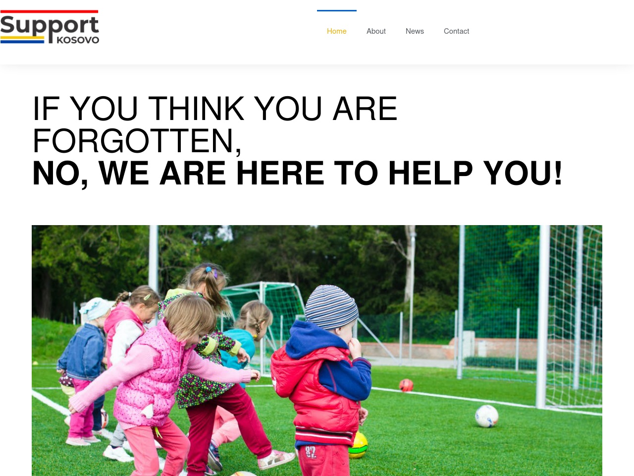supportkosovo.com screenshot alt-text