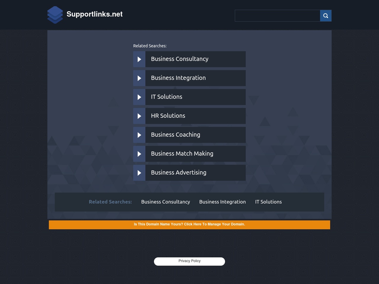 supportlinks.net screenshot alt-text
