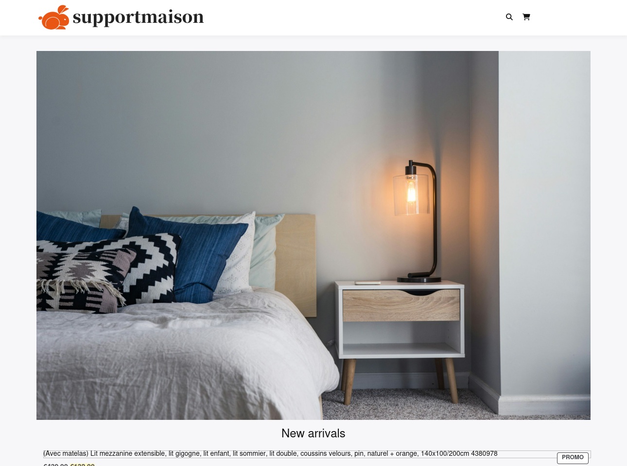 supportmaison.com screenshot alt-text