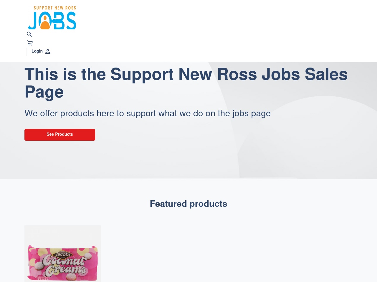 supportnewrossjobs.com screenshot alt-text