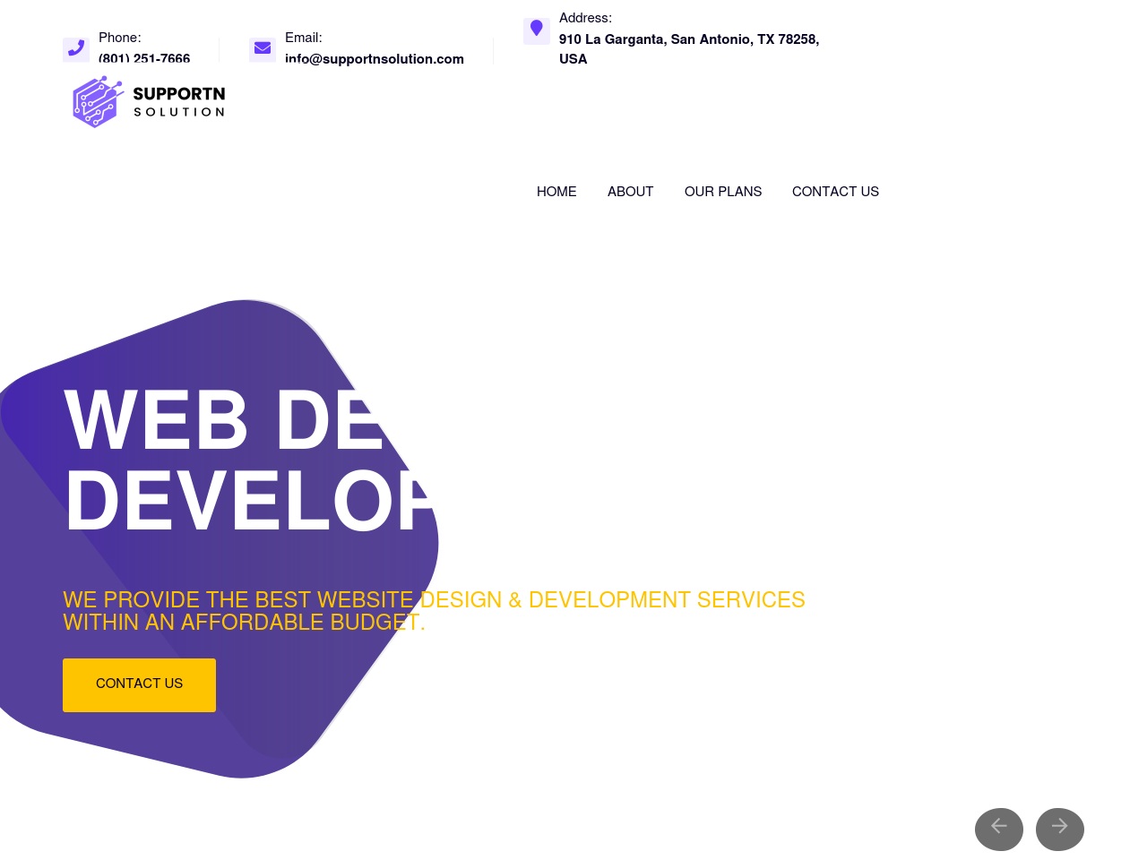 supportnsolution.com screenshot alt-text