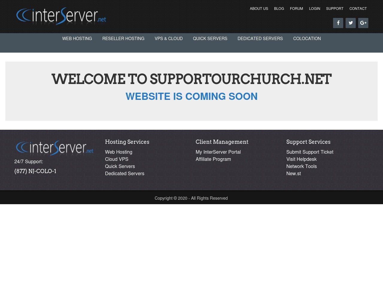 supportourchurch.net screenshot alt-text