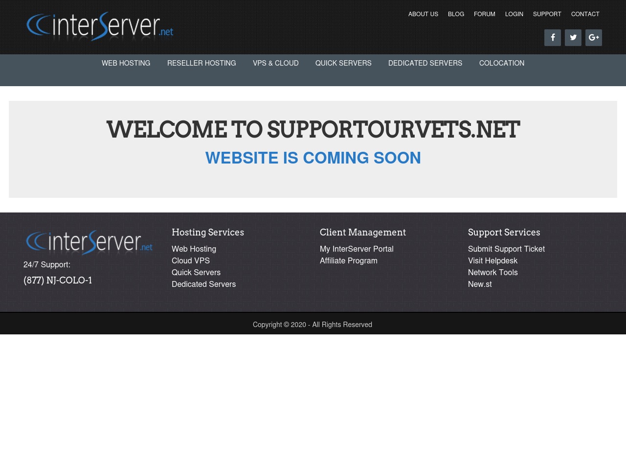 supportourvets.net screenshot alt-text