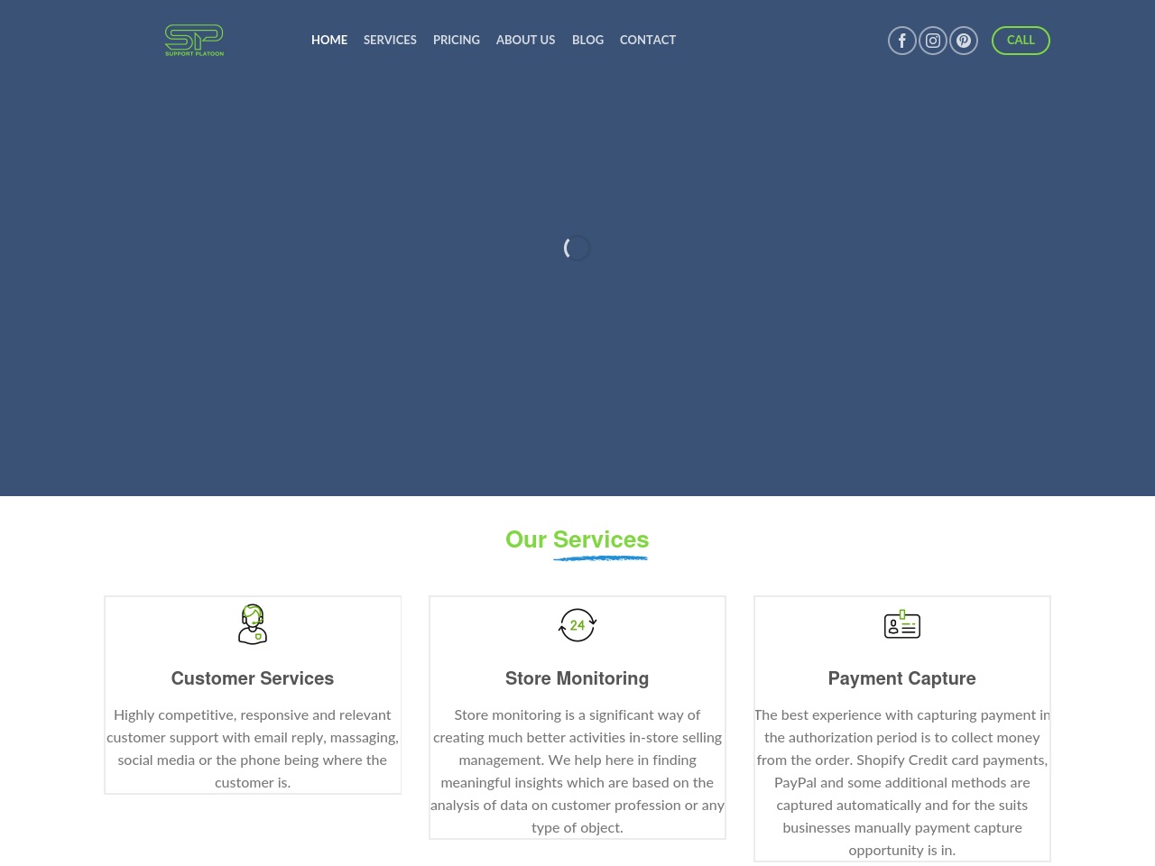 supportplatoon.com screenshot alt-text
