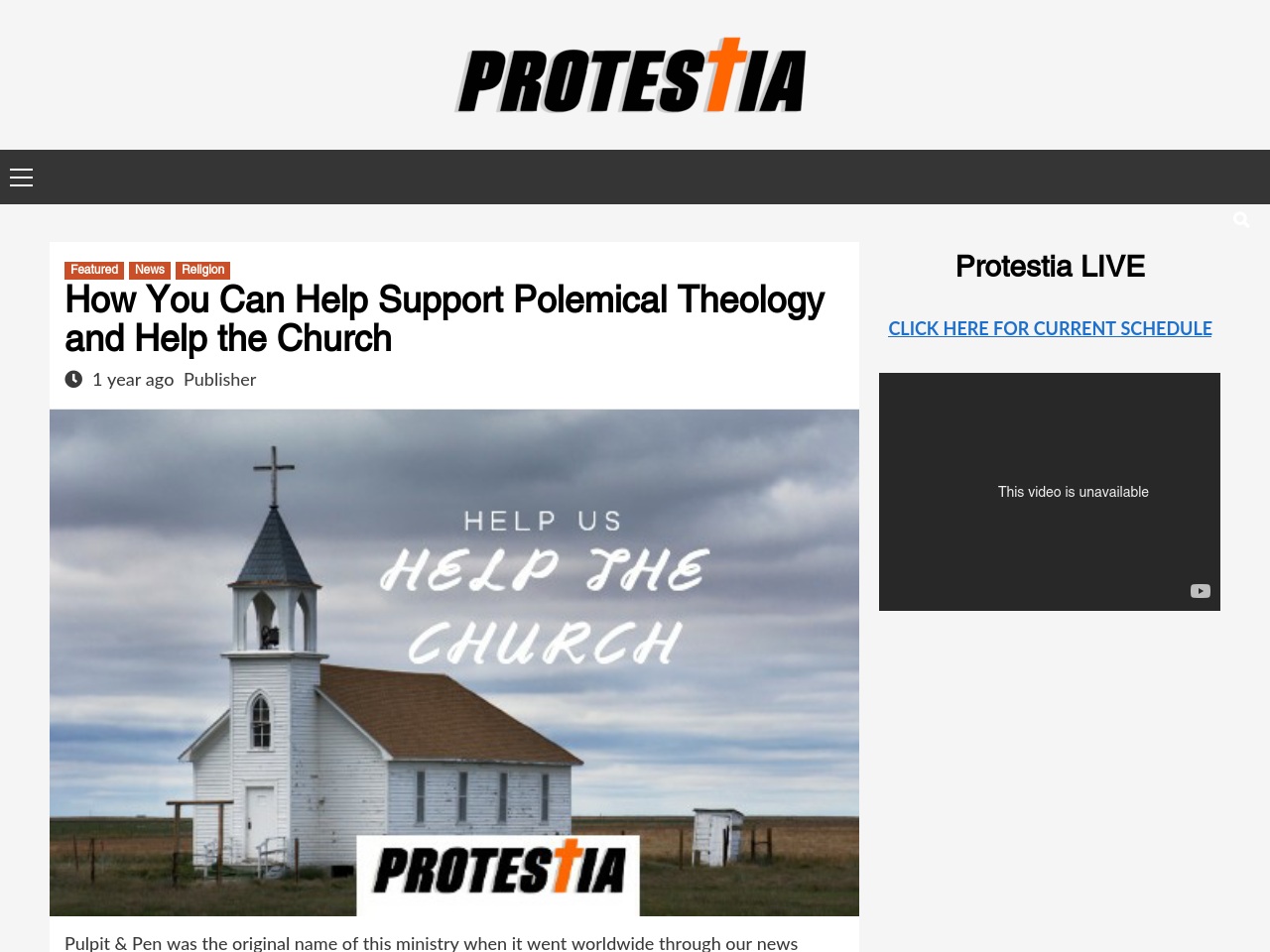 supportpolemics.com screenshot alt-text