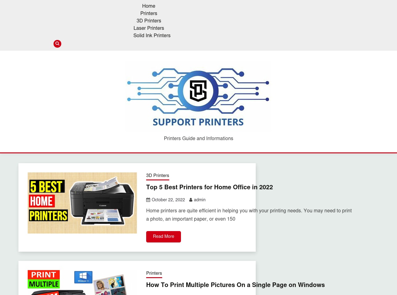 supportprinters.org screenshot alt-text