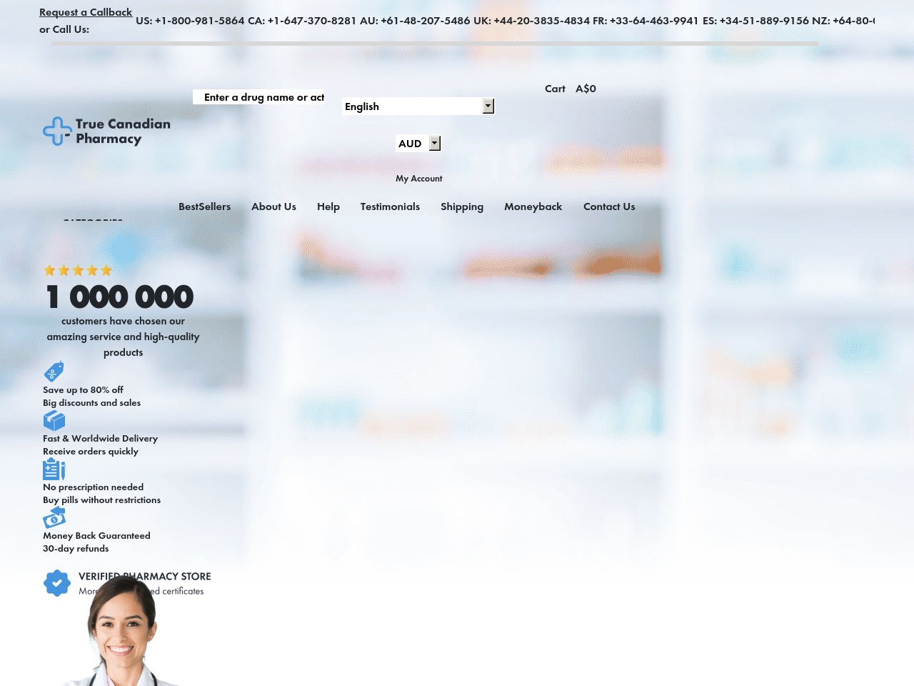 supportrxorder.com screenshot alt-text